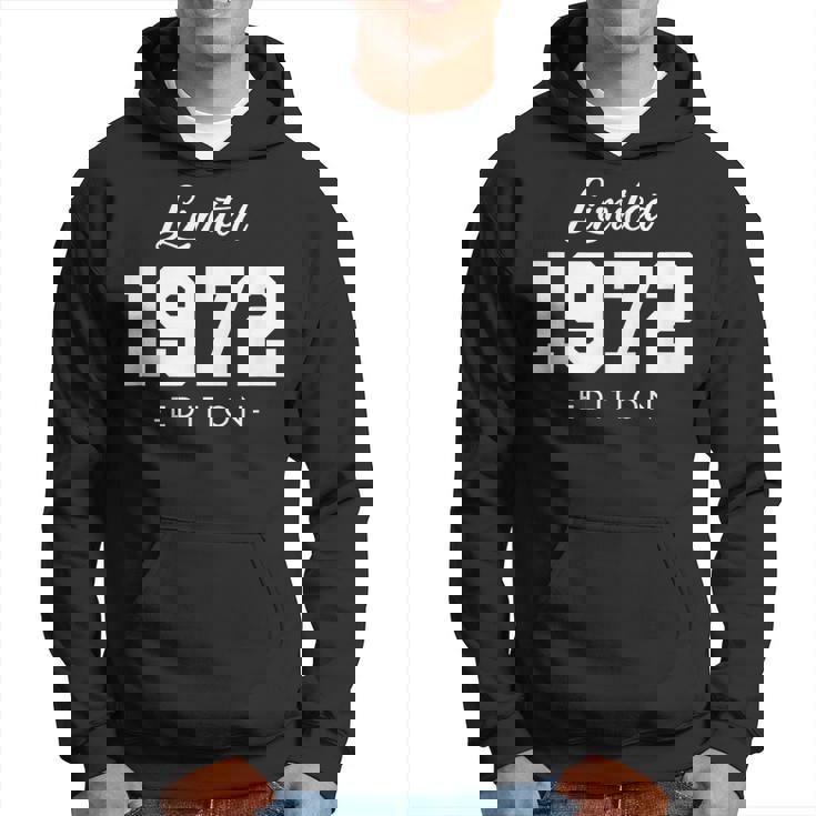 Retro 52 Años Nacido En 1972 Edición Limitada 52 Cumpleaños Sudadera