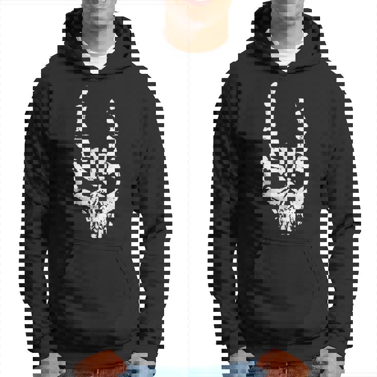 Rocker Rockhand T Heavy Metal Handyhülle Metal Sudadera