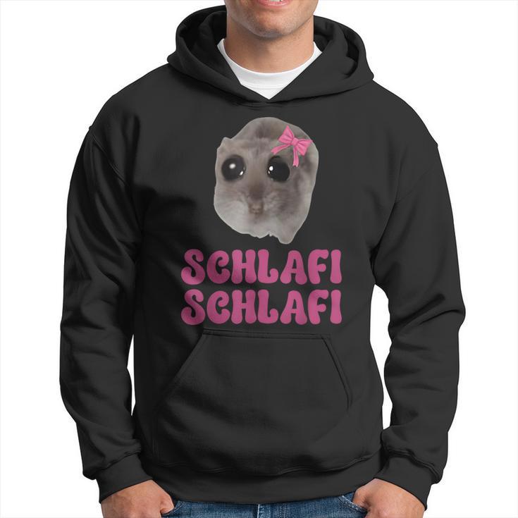 Sad Hamster Schlafi Schlafi Kapuzenpullover