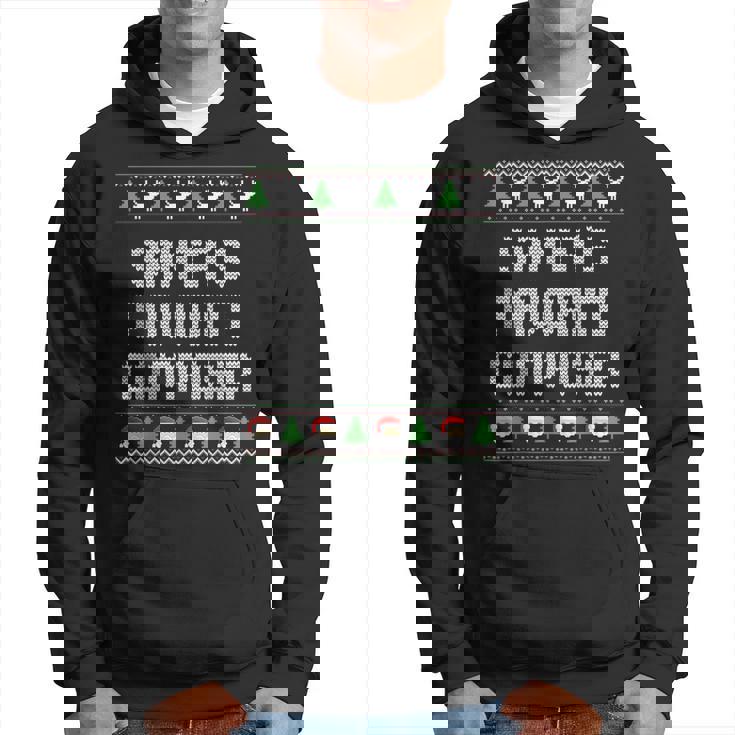 Santa's Favorite Composer Ugly Christmas Sweater Hoodie Santa's Favorite Composer Ugly Christmas Sweater Hoodie