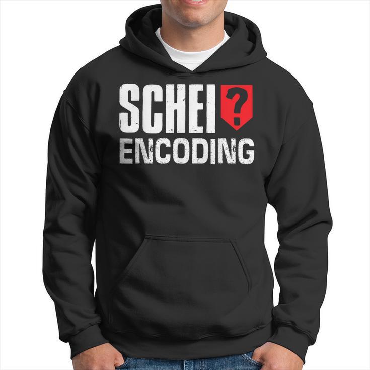 Schei Encoding Christmas Itler Nerd Kapuzenpullover