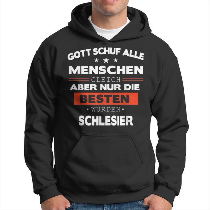 Schlesien Schlesier Deutschland Poland Slogan Kapuzenpullover