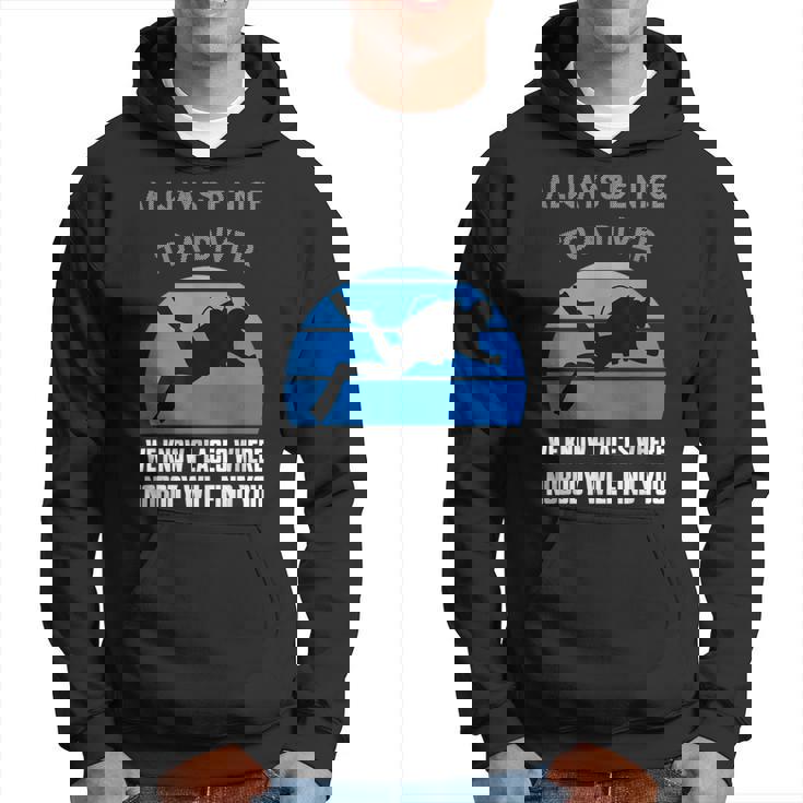 Scuba Diver Quote Love Dive Diving Humor Open Water Felpa con cappuccio