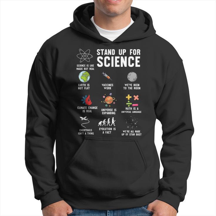 Setz Dich Für Wissenschaft Ein Wissenschaft Klimawandel Kapuzenpullover