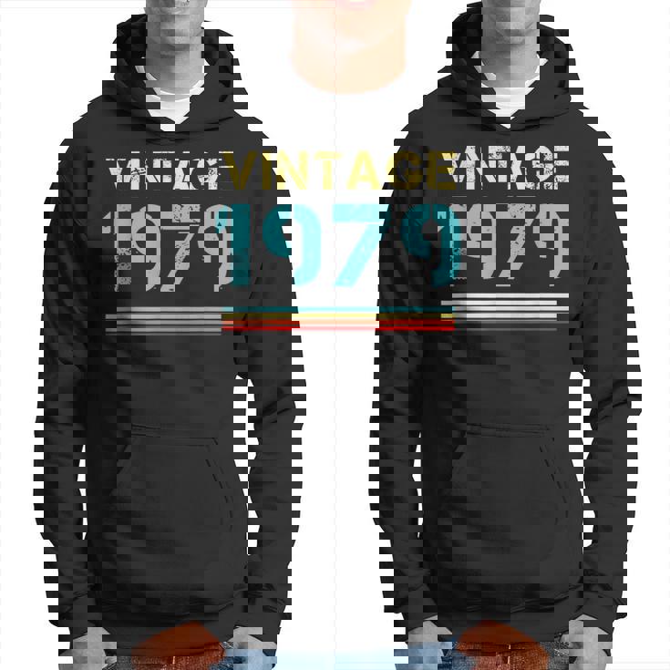Sintage De 1979 Para Hombre Retro Divertidas Cumpleaños De 1979 Sudadera