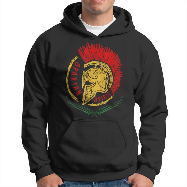 Spartan Helmet Sparta Warrior Antique Retro Spirit S Kapuzenpullover