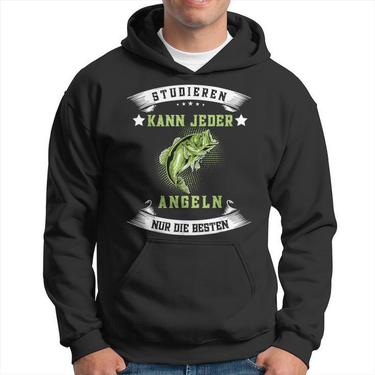 Studierenkann Jeder Angel Nur Die Besten Angler Kapuzenpullover