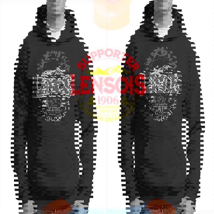 Fier D'être Lensois Cadeau Supporter Lens Football Fan Foot Sweat à Capuche