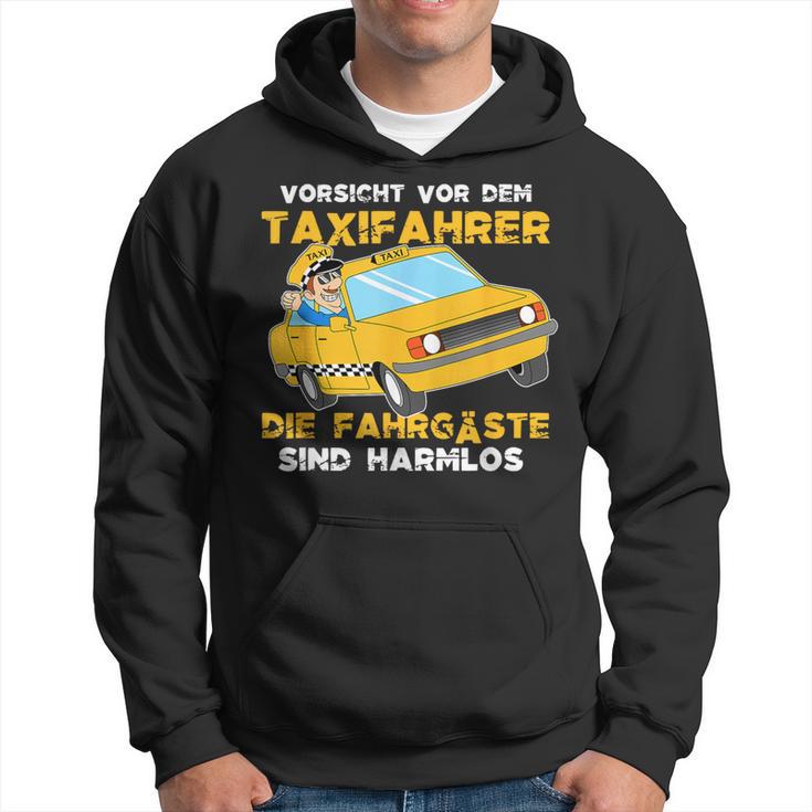 Taxi Driver Taxi Work Transport Large Space Taxi Slogan Kapuzenpullover