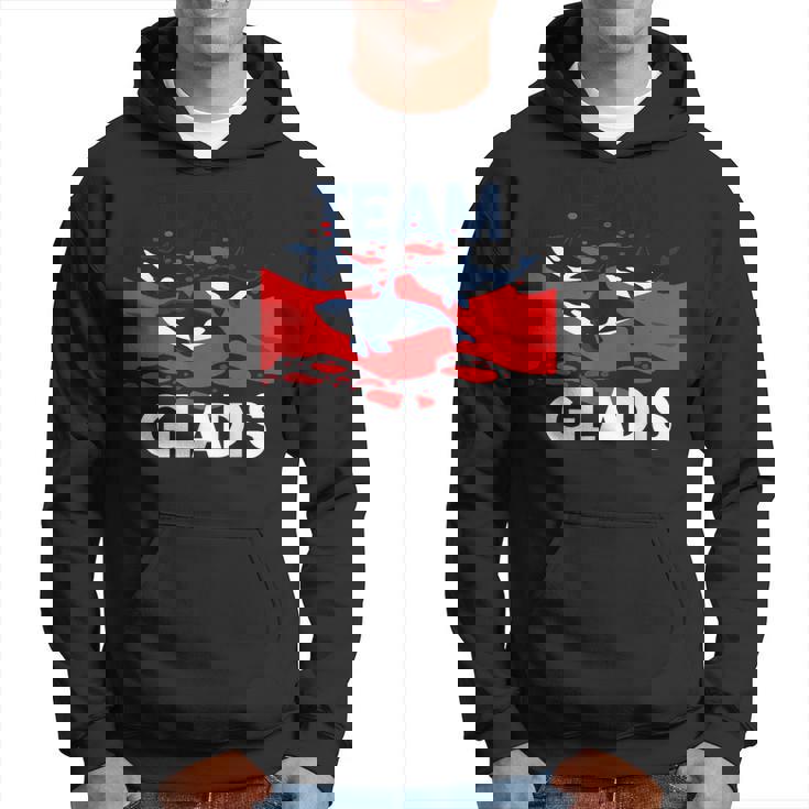 Team Gladis Orca Whale Barco Divertido Sudadera