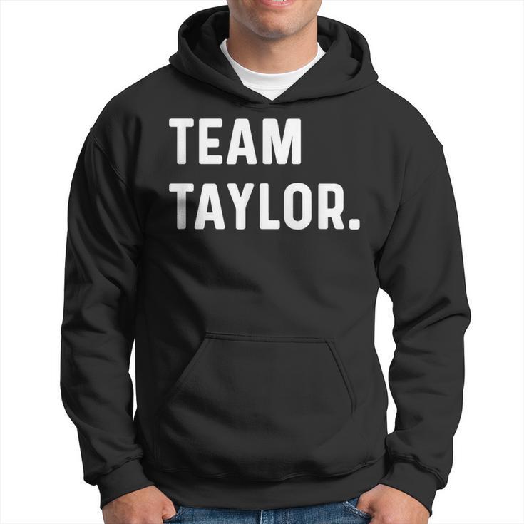 Team Taylor Kapuzenpullover