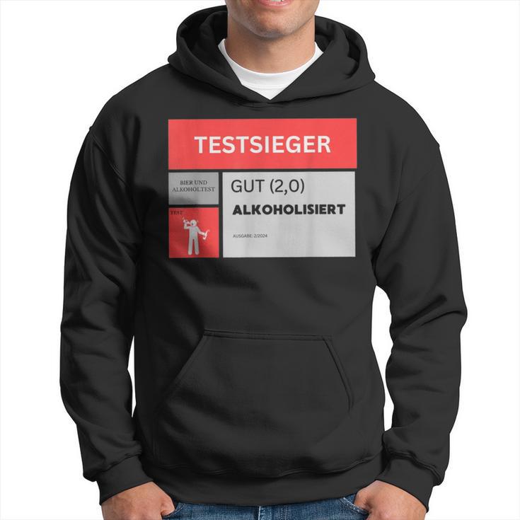 Test Winner Gut Alcoholisiert Kapuzenpullover