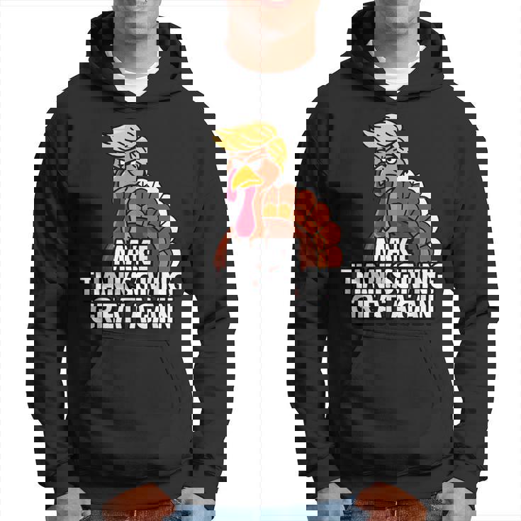 Make Thanksgiving Great Again Turkey 2024 Hoodie