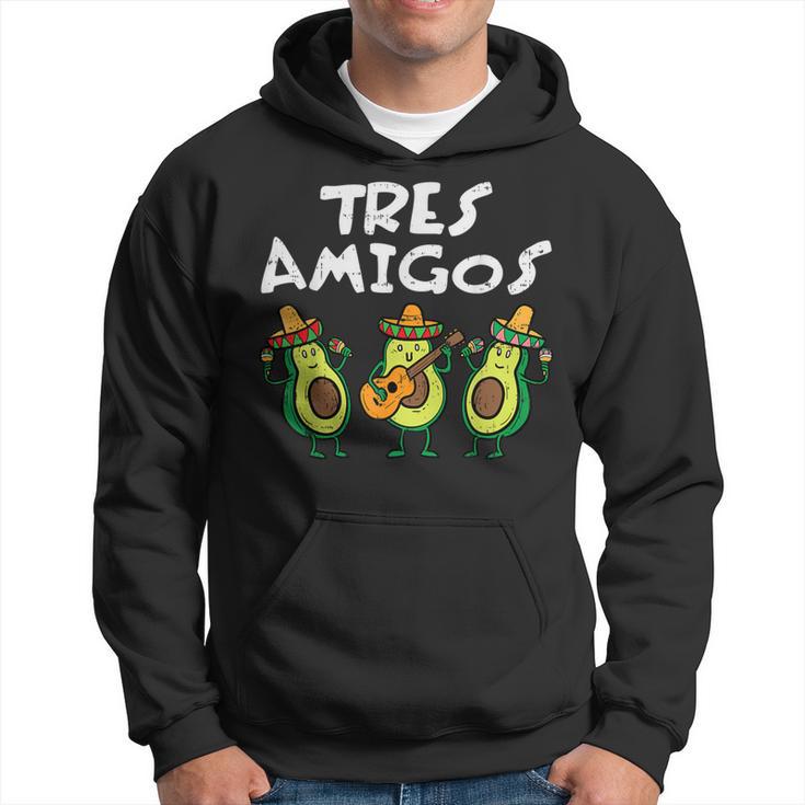 Tres Amigos Avocados Guac Cinco De Mayo Fiesta Mexicanegan Kapuzenpullover