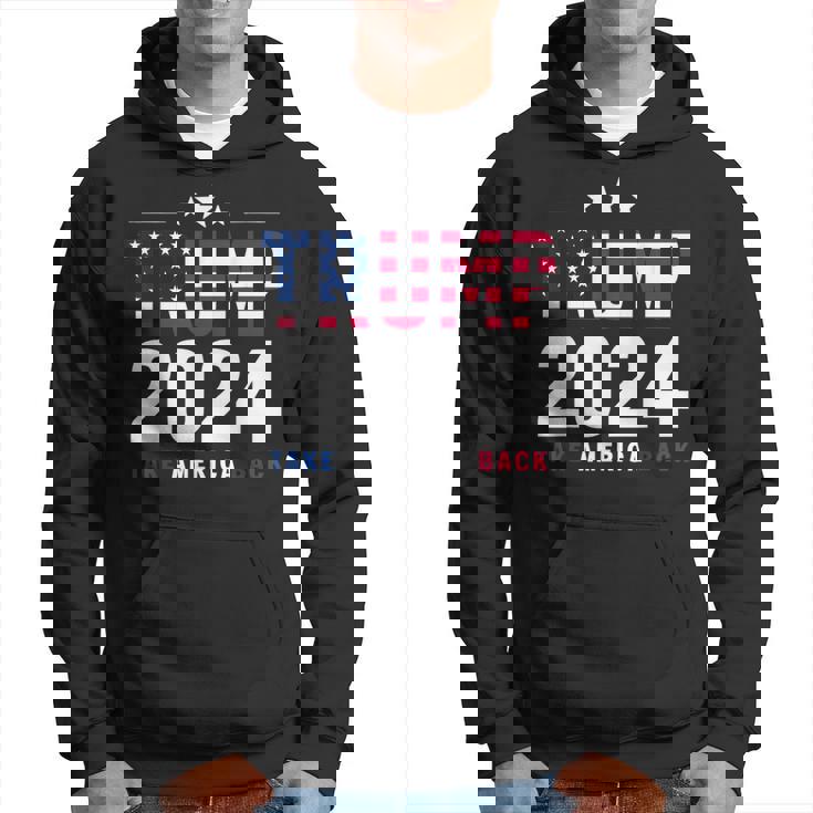 Trump 2024 Take America Back Bandera De Estados Unidos Donald Trump Sudadera