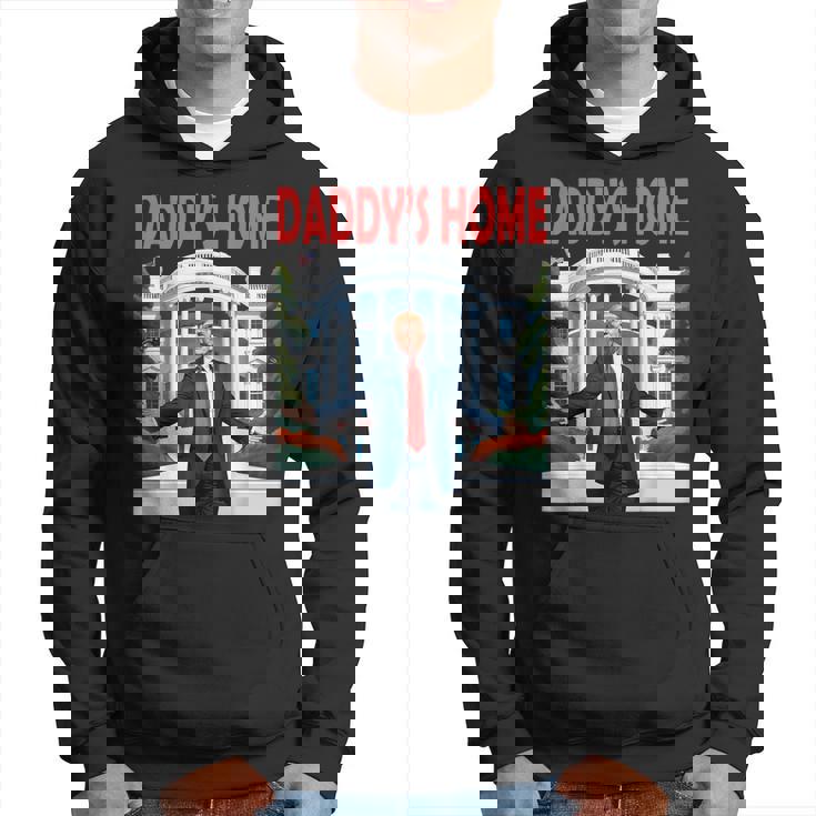 Trump Daddys Home White House Hoodie
