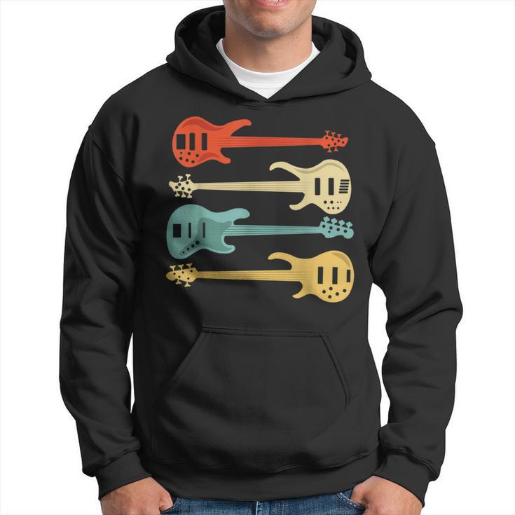 Vintage Retro Bass Guitar Bass Guitarra Sudadera