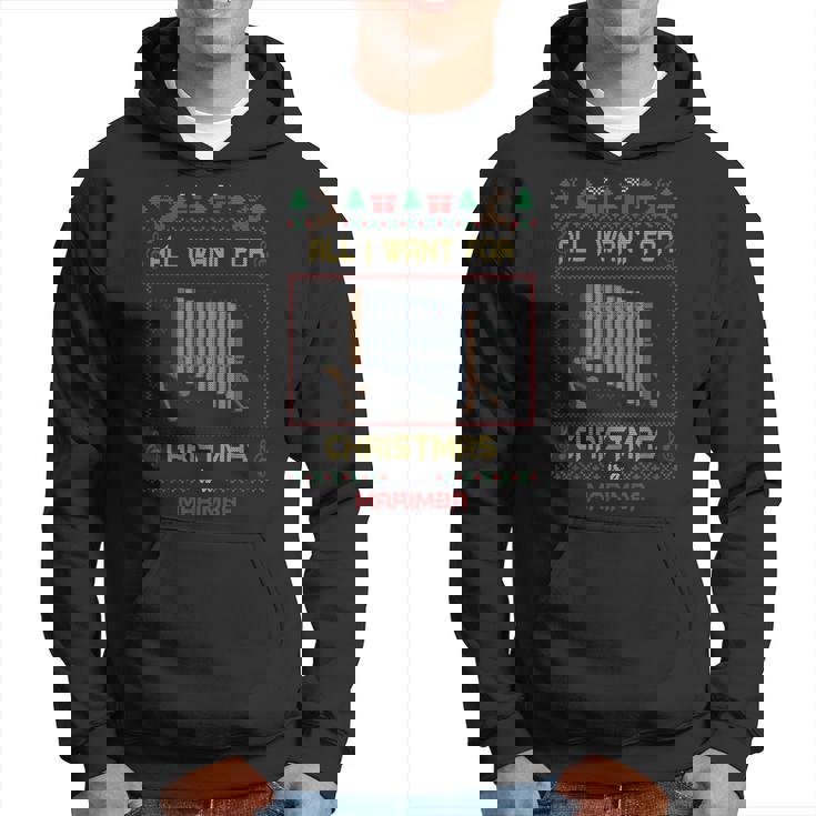 All I Want For Christmas Is A Marimba Musician Ugly Sweater Hoodie