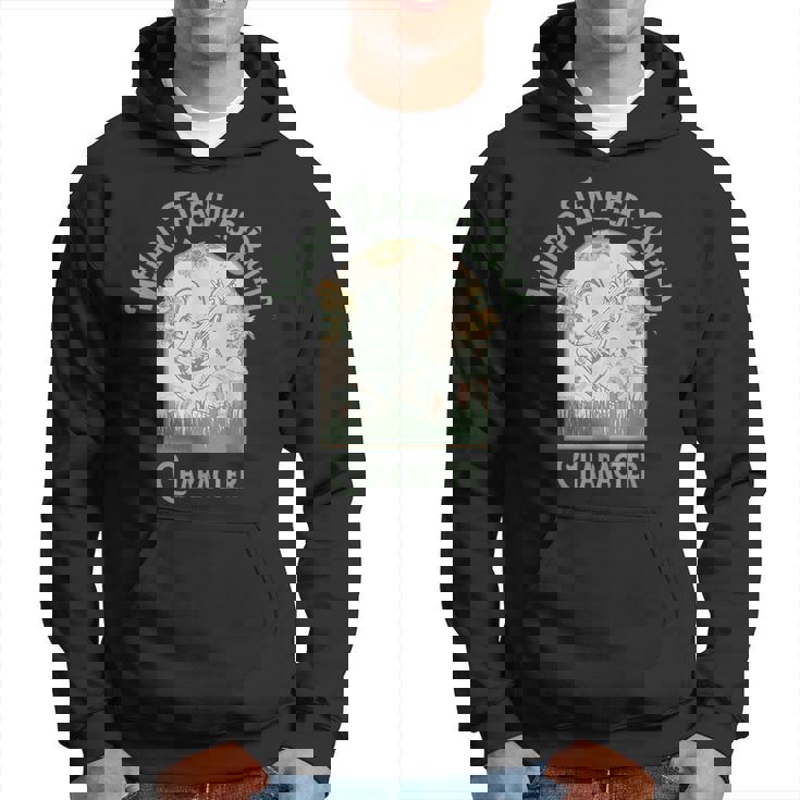 Weird Teachers Build Character- Teacher's Day Hoodie