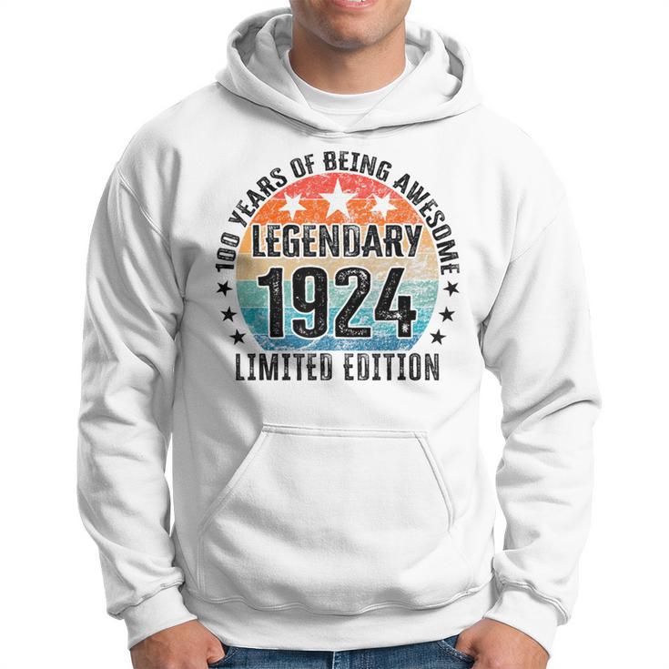 100 Geburtstag Limited Edition Best Of 1924 Kapuzenpullover