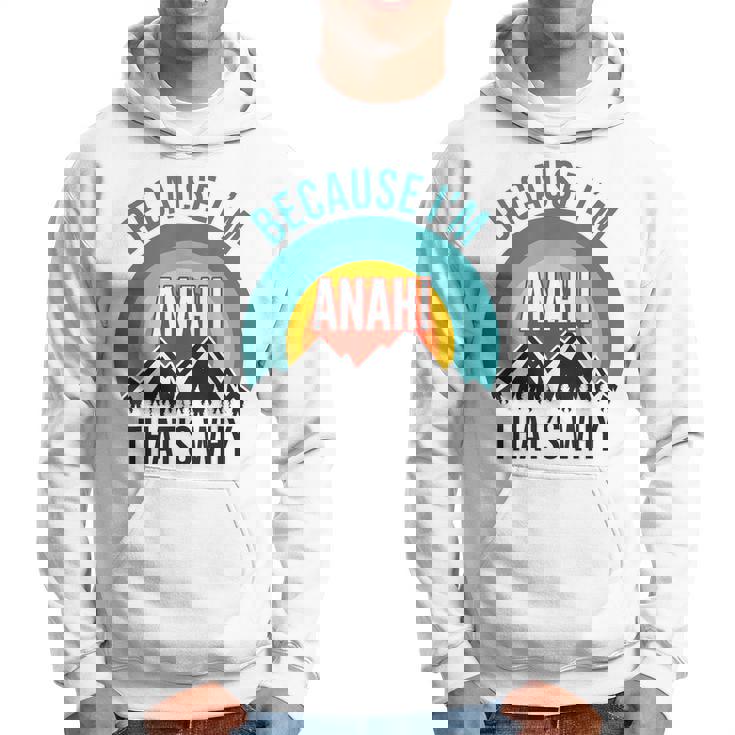Anahi Because I'm Anahi That's Why Hoodie