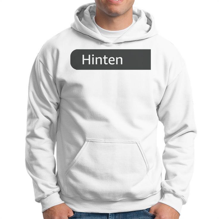 Backprint Ich Hör Nur Mi Mi Mi Kapuzenpullover