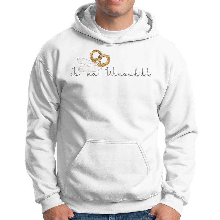 Bavarian Wiaschdl Wurst Egal Weißwurst Pretzel Pretzel Kapuzenpullover