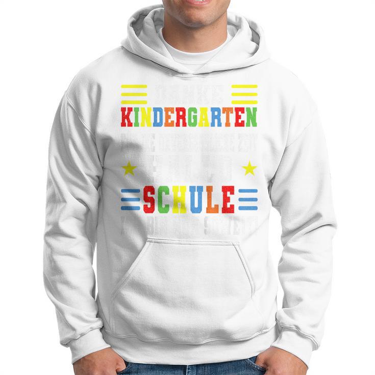 Children's Danke Kindergarten Für Die Unvergessliche Zeit Hello Schule Kapuzenpullover