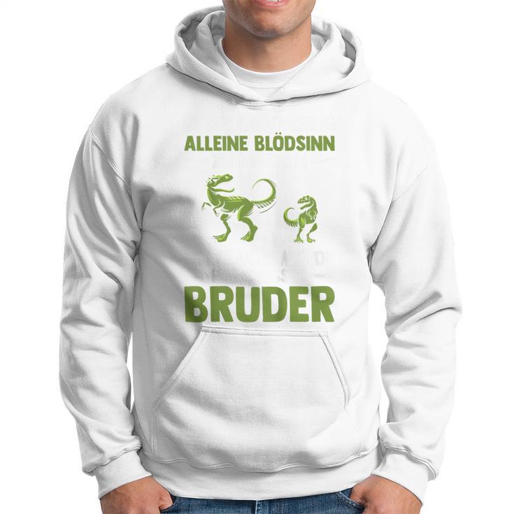 Children's Ein Glück Werde Ich Großer Bruder Dinosaur Kapuzenpullover