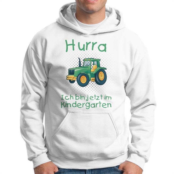 Children's Hurra Ich Bin Jetzt Im Kindergarten Kapuzenpullover