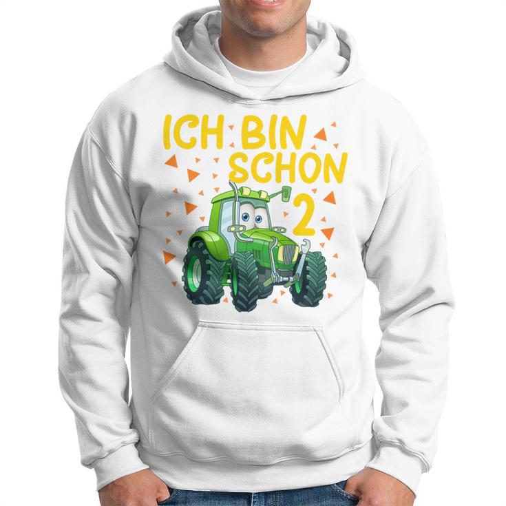 Children's Ich Bin 2 Jahre Traktor Trekker Kapuzenpullover