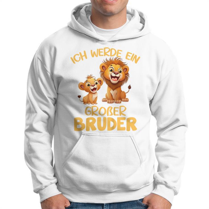 Children's Ich Werde Ein Großer Bruder Löwe Kapuzenpullover