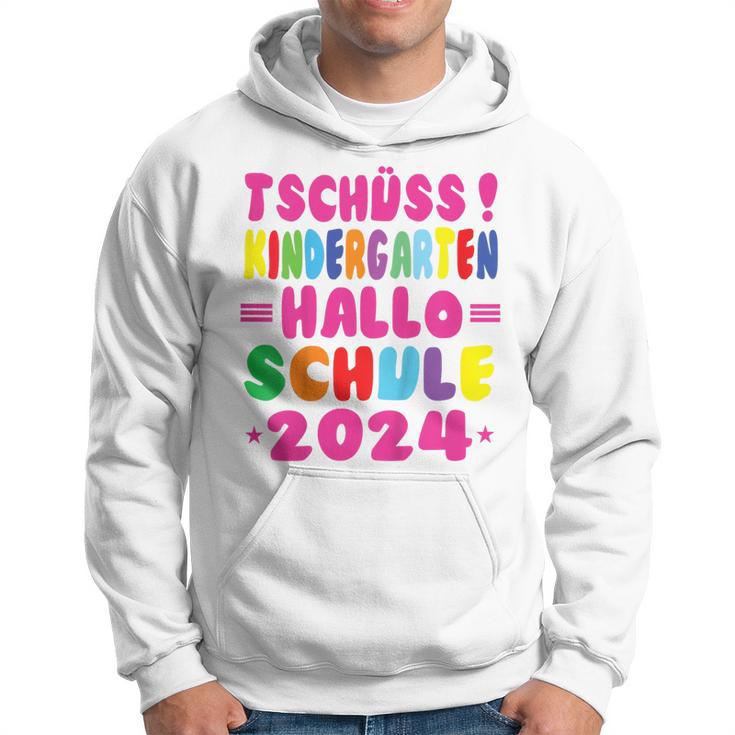 Children's Tschüss Kindergarten Hello School 2024 1St Class Kapuzenpullover