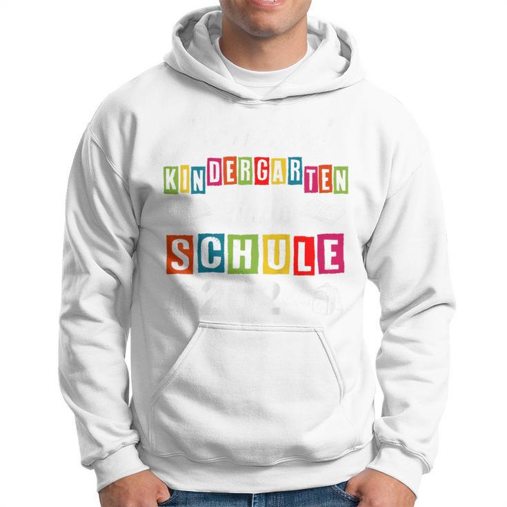 Children's Tschüss Kindergarten Hello School 2024 Kapuzenpullover