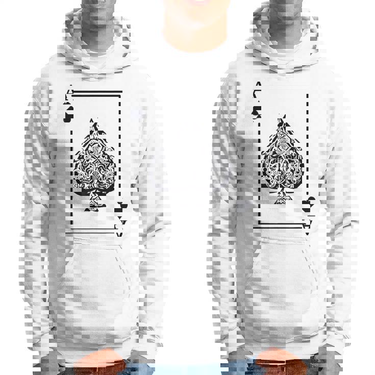 Costume As De Pique Costume De Jeu De Cartes Sweat à capuche