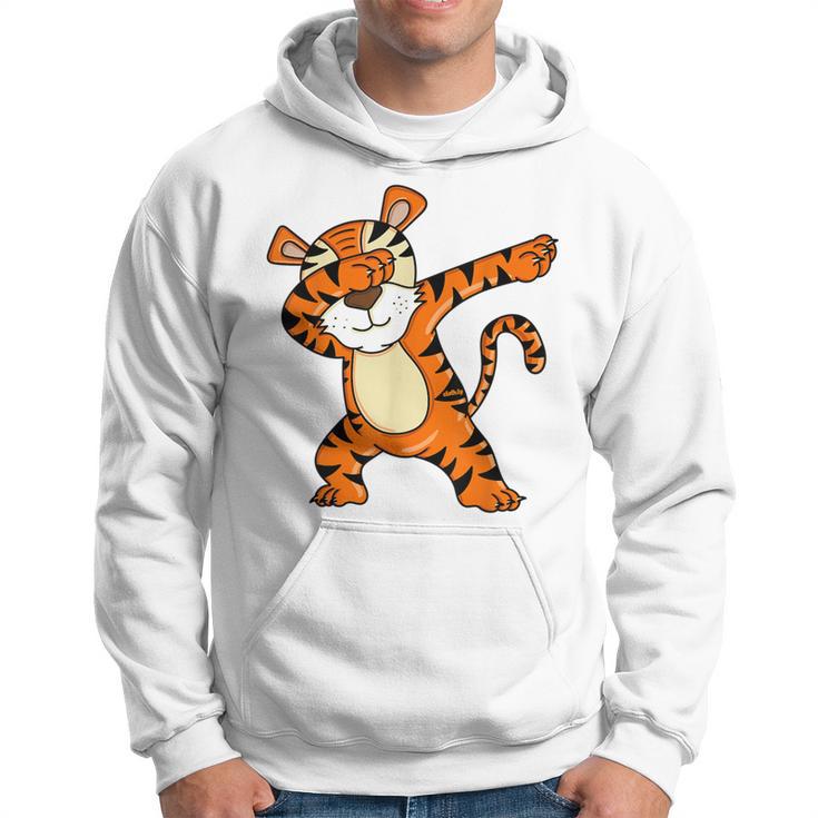 Dabbing Tiger Boys Tiger Dab Kapuzenpullover