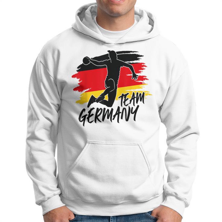 Deutschland Handball Team Flagge Ball Kapuzenpullover