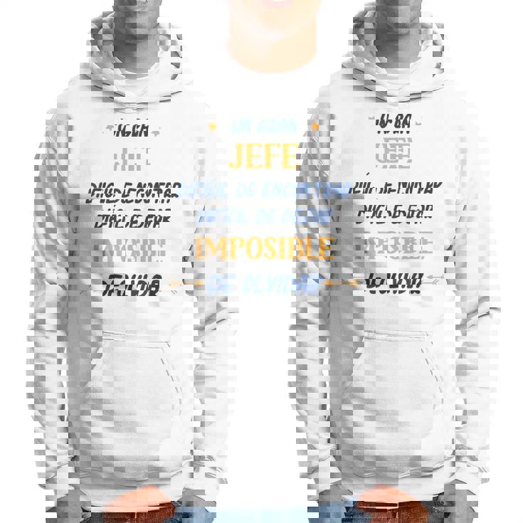 Divertido Jefe Hombre Un Gran Jefe Sudadera