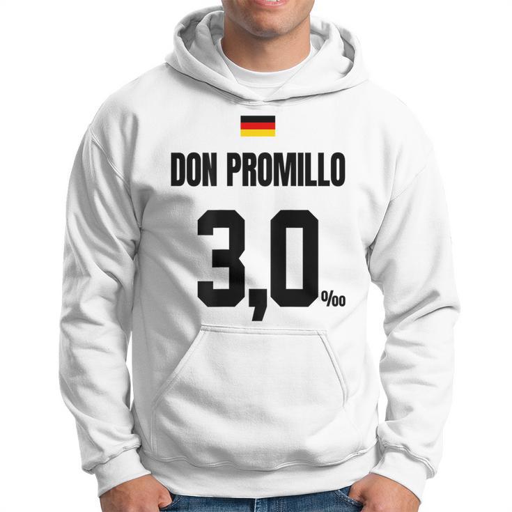 Don Promillo Sauftrikot X Malle Party Trikot Deutschland Kapuzenpullover