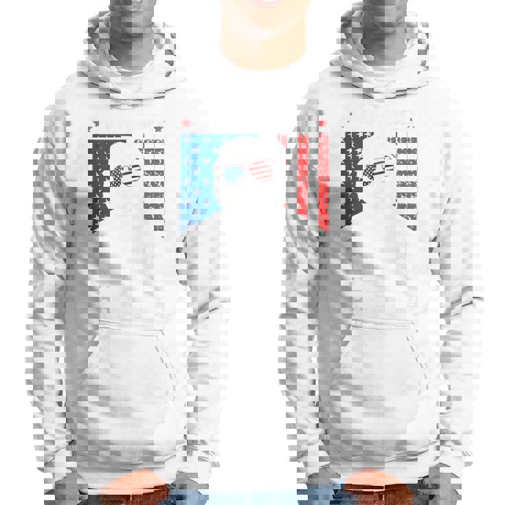 Donald Trump 45 47 Fist Pump Middle Finger You Missed 2024 Hoodie