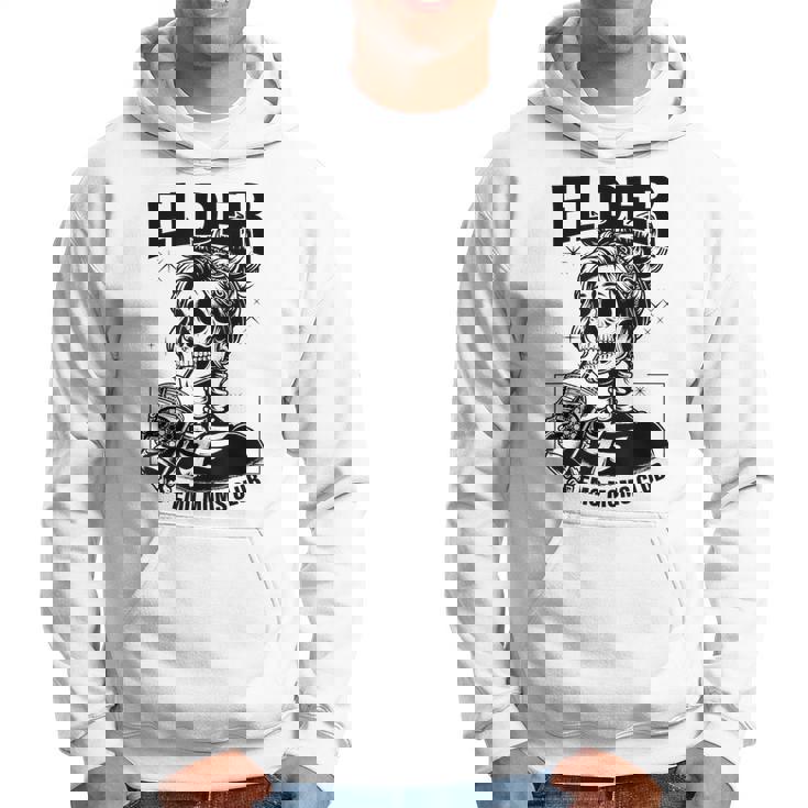 Elder Emo Moms Club Skeleton Hoodie