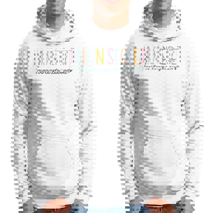 Enfant Secret Future Grande Soeur 2025 Jeais Etre Grande Soeur Sweat à capuche