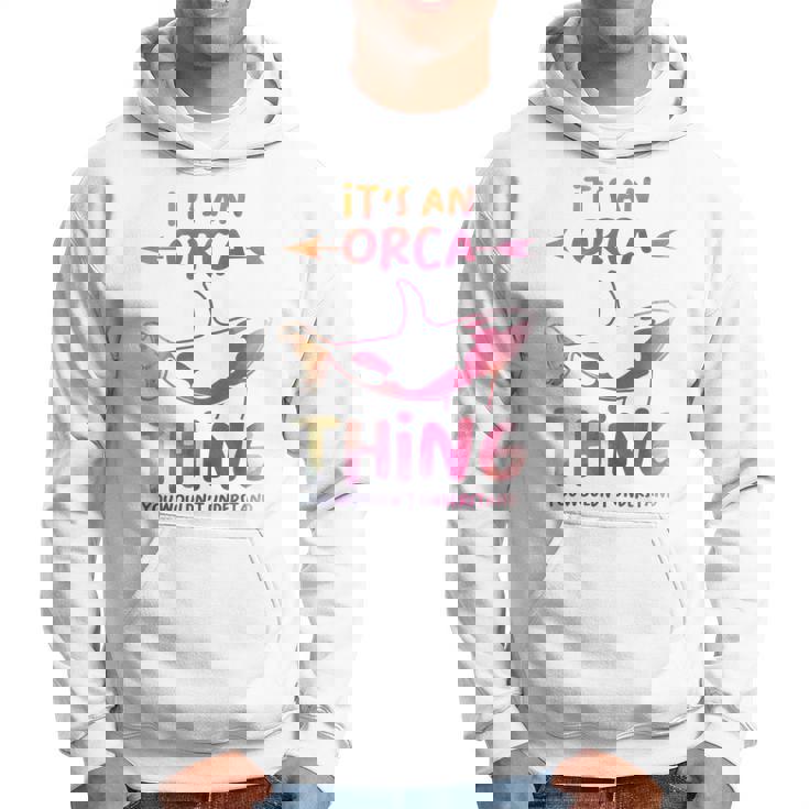 Es Una Cosa Orca Que No Entenderías Manga Larga Sudadera