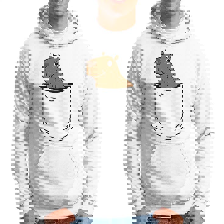 Pocket Capybara Capybara En Bolsillo Regalo Sudadera