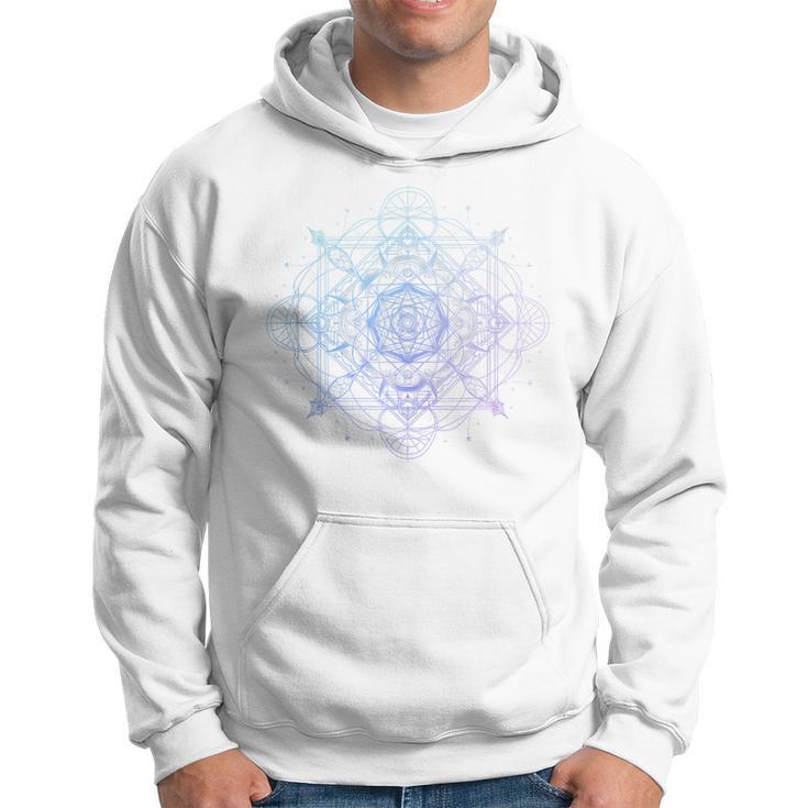 Geometría Sagrada Metatron Cube Yoga Espiritual Sin Mangas Sudadera