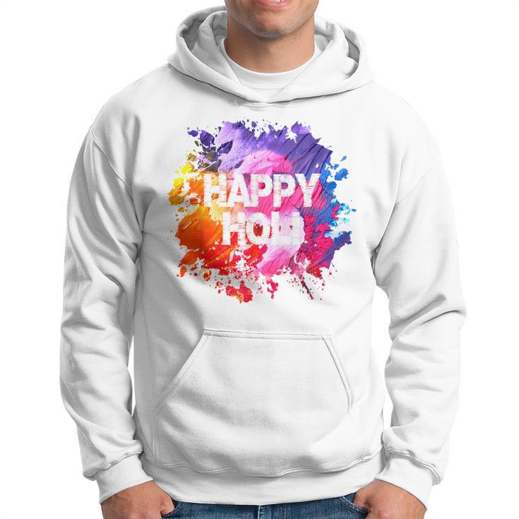 Happy Holi Festival Of Colors Holi Blue Kapuzenpullover