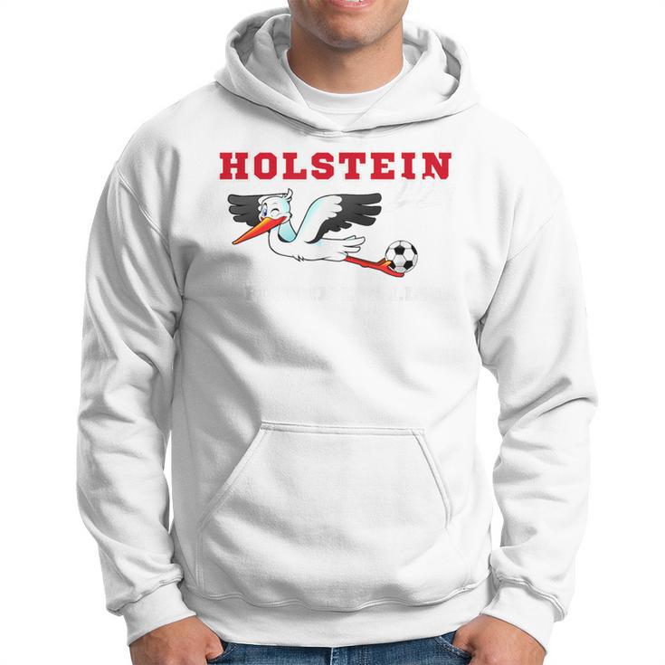 Holstein Stolle Football Kicken Fan Kiel Stadium Blue Blue Kapuzenpullover