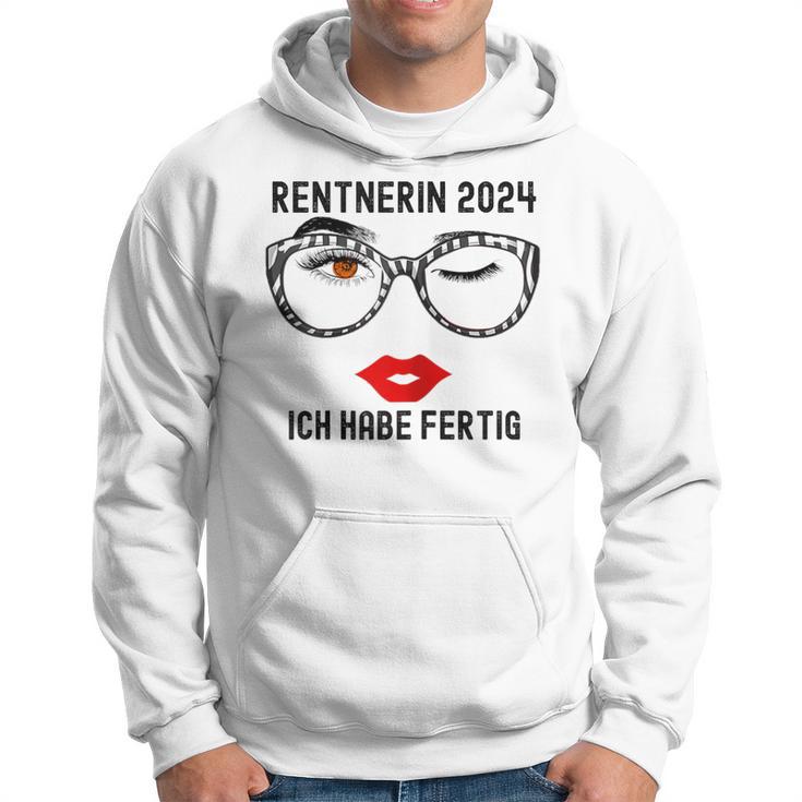 Ich Habe Fertig Rente 2024 Kapuzenpullover