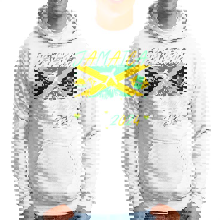Jamaica Anniversary Trip 2024 Couple Summer Vacation Trip Hoodie