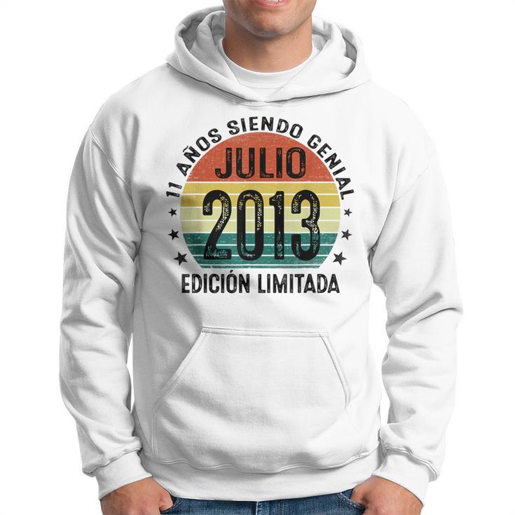 Julio 2013 11 Años Cumpleaños Niño Fabricado En 2013 Sudadera